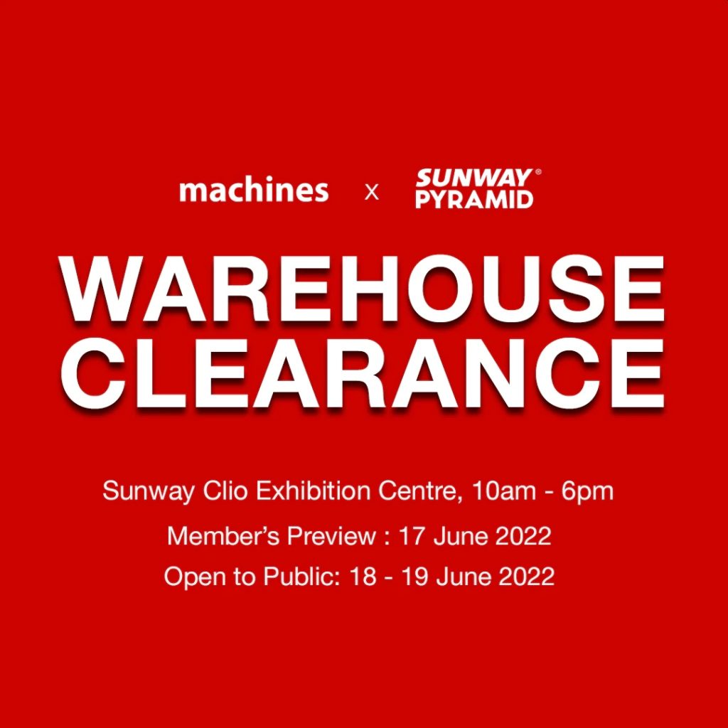 Looking for discounted Apple products? Machines Warehouse Clearance is  happening this weekend - SoyaCincau